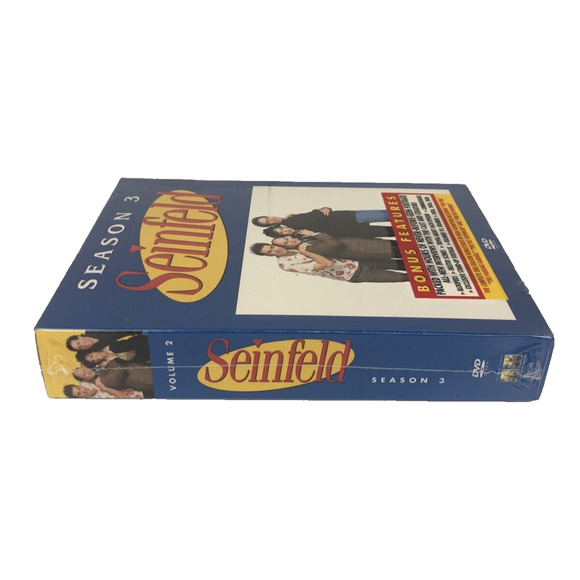 Seinfeld Season 3 DVD Box Set Sony Pictures Comedy TV Series NEW - Picture 6 of 7